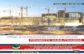 i echipamente pentru construcții PROMOȚII VARĂ-TOAMNĂ · 2019-09-30 · *Preţuri exprimate în euro, nu includ T.V.A. Plata se face în lei la cursul BNR + 1% 18.06 - 30.10.2019
