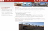 MAGBAR - MAGAL Romaniamagal.ro/wp-content/uploads/2015/02/MagBar-Magal-RO.pdfMagBar este o solutie de detectie la efractie ce combina un grilaj masiv cu un senzor de detectie la efractie