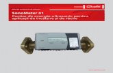 Ghid de instalare și de utilizare SonoMeter 31...68 P1 Semnal de intrare de la primul senzor de presiune (IN) 51 + Tensiune de alimentare cu energie + 18 V pentru senzori de presiune