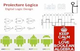 Digital Logic Designcnic.ro/pl/19-20/c03/L03.pdfProiectare Logica Digital Logic Design 1 . ... •Scrieti FCD si FCC pentru functiile si precizati mintermenii si maxtermenii. •01101101;
