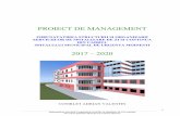 PROIECT DE MANAGEMENT - Spital Moinesti · C. Structura şi activitatea spitalului -Structura activităţii: Structura organizatorica a spitalului cuprinde: spitalizare continuă
