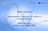 ERIK ACTION - Sud-Est · 2010-02-04 · firmelor reprezentative din regiune: VOLVO, IKEA ... Exista o foarte buna colaborare intre agentiile publice din Andaluzia in ceea ce priveste