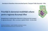 ția de Dezvoltare Intercomunitară pentru Transport Public Bucure … · 2018-12-19 · (Titan și olentina), modernizare cale de rulare (liniile 1/10, 40, 55); • Modernizare cale