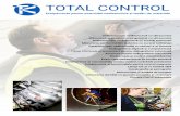 TOTAL CONTROL Total Control... · 2019-06-05 · • Operare timp de minim 13 ore la acumulator, cu indicarea în clar a timpului de lucru rămas • Clasă de protecţie IP 66 •