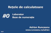 #0 Laborator Baze de numerație Adrian Runceanu · Alte baze de numeraţie folosite în legătură cu sistemul binar sunt: 4, 8 (octal) şi 16 (hexazecimal). ... 0 are semnificaţia