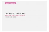 Lenovo Lenovo Yoga Book Ug Ro V1.0 201611 …...Scrierea de mână Utilizaţi Real Pen (inclus împreună cu tableta) pentru a vă familiariza cu caracteristicile care acceptă scriere