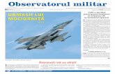 Observatorul militarpresamil.ro/wp-content/uploads/2018/04/Ziar-42.pdf · 2018-04-16 · Concluziile reuniunii SEDM Ministrul apărării naționale, Mihai Fifor, a avut marți, 10