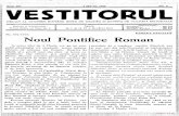 Anul XV. 4 Martie 1939 No. 6 VESTITORULdocumente.bcucluj.ro/web/bibdigit/periodice/vestitorul/1939/BCUCLUJ_FP... · atotputernice, care cu nemărginită iubire de oameni ai aşezat