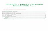 SERBIA - IARNA 2019-2020 Serbia Kopaonik 2019- 2020.pdf · bucataria europeana. Hotelul are sauna. Oaspetii pot schia in apropiere de Angella Hotel & Residence. Teleschiul Ledenica
