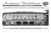 “Academia Bârlădeană” C.D. Zeletin Preşedinte ...academiabarladeana.ro/Arhiva/revista/acad28.pdf · tindă şi de acolo pe uşa din stânga. Era Tudor Arghezi nu o ducea foarte
