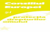 Consiliul Europei - Oportunitati egale Europei si protectia omului.pdf · ”i a preeminenþei dreptului. Este vorba de protejarea ”i promovarea continuª a demnitªþii ”i libertªþii