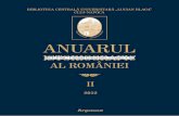 ANUARUL ISTORIOGRAFIC II - BCU Clujdspace.bcucluj.ro/jspui/bitstream/123456789/52434/... · istoriografice, în sensul integrării problematicii istoriografiei româneşti într-o