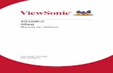 XG350R-C - ViewSonic...Vă mulţumim că aţi ales ViewSonic Având o experienţă de peste 30 de ani în vârful domeniului soluţiilor vizuale, ViewSonic şi-a dedicat eforturile