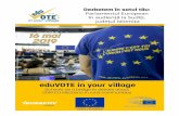 Dezbatem în satul tău - scoalasuditi.ro 1/Dezbatere Edu Vote.pdf · puternică, iar europarlamentarii români pot susține acest mesaj în următorii 5 ani, mai ales că în viitorul
