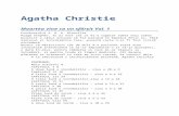 Agatha Christie · Web viewAcţiunea acestei cărţi are loc pe malul de vest al Nilului, la Theba, în Egipt, în jurul anului 2000 î.e.n. Atât locul cât şi timpul sunt cu totul