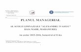 Plan managerial 2015 2016 sem2 - scoalaivasiuc.ro · C-SCIM/C-MR Comisia privind implementarea sistemul de control intern/managerial, respectiv comisia de implementarea a managementului