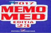 MemoMed 2017 - Libris.rocdn4.libris.ro/userdocspdf/759/MemoMed 2017.pdf · alimentar 9i mai ales de preparate igienice bucale^ Acliunea topi la nivelul smallului gi pldcii este superioard