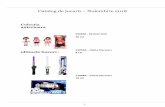 Catalog de jucarii - Import Germania · 2018-11-26 · 1 Catalog de jucarii – Noiembrie 2018 Colectia anterioara ultimele baxuri : 04083Z - Fashion Doll 30 Lei 12056A – Sabie