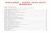 BANSKO - gammatour.ro · BULGARIA - IARNA 2019-2020 BANSKO LISTA HOTELURI: (CTRL + Click in lista de mai jos, pentru a accesa direct hotelul dorit) Conditii generale de rezervare.....3