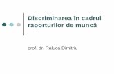 raporturilor de muncă - ier.gov.roier.gov.ro/wp-content/uploads/2018/12/Discriminarea-în-cadrul-raporturilor-de-munc...internațional și european ... Carta Socială Europeană revizuită: