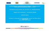 First Evaluation Report - fonduri-structurale · Raport de evaluare – versiune finală Aprilie 2014 Proiect co-finanţat din Fondul European de Dezvoltare Regională prin POR 2007-2013