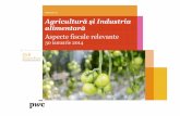 Aspecte fiscale relevante - PwC · 2015-06-03 · This publication has been prepared for general guidance on matters of interest only, and does not constitute professional advice.