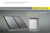 008RO16231 01 Update Logo Solar+boilere si... · semnificativ avantajele care pot fi obținute din sistemul de panouri solare. Beneficiile oferite de sistemul solar ROTEX Solaris: