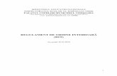 REGULAMENT DE ORDINE INTERIOARĂ (ROI)palatulcopiilor.info/wp-content/uploads/2019/11/ROI-2019-2020.pdf · 3 CAPITOLUL I DISPOZIȚII GENERALE Art. 1. Prezentul Regulament de ordine