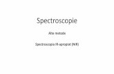 Spectroscopie - Politehnica University of Timișoarachim.upt.ro/_old/comunicate-cadre/96734spectro_Suplimentar(NIR+RMN).pdf · practice și cele legate de mecanismele de reacție