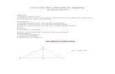 Formule des utilizate în algebră - eBacalaureat.ro · Web viewşi geometrie Algebră 1.Mulţimi de numere 2.Ordinea efectuării operaţiilor 4.Rezolvarea ecuaţiei de gradul doi