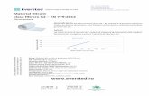 Material filtrant Clasa filtrare G2 – EN 779:2012 · 2016-11-18 · Autorizatie furnizare C.N.C.A.N. 2015 - 2019 Material filtrant Clasa filtrare G2 – EN 779:2012 Filtrare grosiera