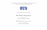 My Bills Manager - Alexandru Ioan Cuza Universityalaiba/pub/absolvire/2017 iarna/My Bills Manager.pdf · 1.2 Context ..... 3 1.3 Funcționalități ... limbaj de programare orientat-obiect