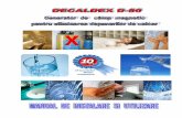 DECALDEX D-80 doc a5 · 2016-06-30 · scazand tensiunea superficiala a apei , scade si consumul de detergent cu cca 25-30% ; se elimina intreruperile de productie cauzate de curatirea