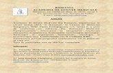 ROMANIA - cmvl.ro · Lector: Prof. Univ. Dr. Dumitru Constantin Dulcan P R O G R A M Data: 15.02.2019 Ora 9.00 – 11.00 Partea I-a Istoria acupuncturii in contextul culturii antice