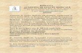 ROMANIAmedicinacomplementarasialternativa.ro/documents/...cursul anului 2019, in Bucuresti, Bdul. Pache Protopopescu 119, sector 2, o serie de conferinte cu subiecte din domeniul Medicinii