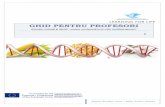 GHID PENTRU PROFESORI...5.1.1. Elaborează și schițează modele de organisme transgenice: hibrizi, himere și mutanți. 6. TIC 6.1. Redactează un articol de ziar online. 7. Limba
