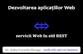 Dezvoltarea aplicațiilorWebbusaco/teach/courses/wade/... · 2019-10-07 · ga .ro / ~ co nevoiale dezvoltatorilorWeb Soluții multi-platformă, slab-conectate integrare (în timp-real)