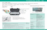 Inregistrator grafic - CS Instruments GmbH · • Transformatoare de curent tip balama pentru conductori ale fazelor de tensiune L1, L2, L3. Masurarea se poate face in timpul functionarii.