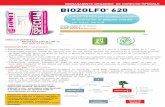 -SPECIALE BIOZOLFO 620 · 2016-09-15 · •imprastiat si incorporat in sol sau aplicat in banda si incorporat in cazul plantarilornoi dematerial saditor (pomi fructiferi, vita-de-vie,