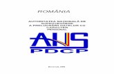 ROMÂNIA - dspbz.ro prezentare ANSPDCP.pdfcu privire la prelucrarea datelor cu caracter personal au avut în vedere utilizarea tot . ... când prelucrarea este necesară în vederea