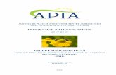 PROGRAMUL NAȚIONAL APICOL 2017-2019 · îmbunătăţire a producţiei şi comercializării produselor apicole prezentat de statele membre în temeiul Regulamentului (CE) nr. 1308/2007
