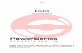 PC1404 v1 work cu coloane - vonmag.ro · Acest manual conține informații despre instalarea și programarea centralei cu patru zone PC1404. 1.1 Cerințe de compa bilitate PC1404