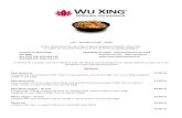 MENIURI - wuxing.ro · Orez Wu Xing (iute) (250 g) – de post 9.99 Lei Ingrediente: orez, morcovi, mazăre*, porumb*, ardei gras, ceapă, pastă ardei iute chinezeasca, sos soia,