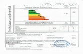  · Sistemul de certificare: Metodologia de calcul al Performantei Energetice a Cladirilor elaborata in aplicarea Legii 372/2005 Eficienta energetica ridicata Eficienta energetica