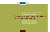 Lista de verificare a implementării Managementului · Lista de verificare are la bază un chestionar proiectat inițial ca element fundamental al unui instrument de analiză comparativă