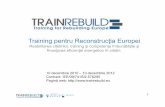 Training pentru Reconstrucţia Europeidocuments.rec.org/offices/projects/39_modul_2_abalaci.pdfTraining pentru Reconstrucţia Europei Reabilitarea clabilitarea clădirilor trainingdirilor,