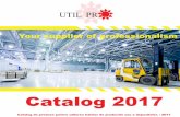 CATALOG 2017 - UtilPromanipularea marfurilor util si practic. LAZI METALICE Lazi metalice pentru transport rutier si depozitare cu un design robust sunt ideale pentru transportul marfurilor