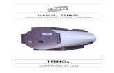 TRINOx IVAR TRINOX.pdf · 4 INFORMATII GENERALEE Manualul de utilizare constituie parte integrantă şi esenţială al produsului. Dacă utilajul va trebui să fie vândut sau transferat