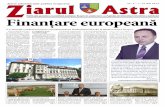 Ziarul Astra nr 6 - Consiliul Judetean Brasov Astra - nr 006 - iulie 2013.pdfSectorial (POR), pe exerciţiul financiar 2007–2013, în Re-giunea Centru s-a aprobat fi-nanţarea prin