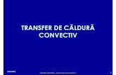 TRANSFER DE CĂLDURĂ · 3/3/2003 LUCIAN GAVRILĂ – Fenomene de transfer II 2 TRANSFER DE CĂLDURĂ CONVECTIV o Transferul termic convectiv apare datorită mişcării macroscopice